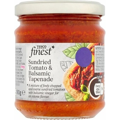 Tesco Finest Pomazánka z rehydratovaných sušených rajčat a balzamikového octa 190g