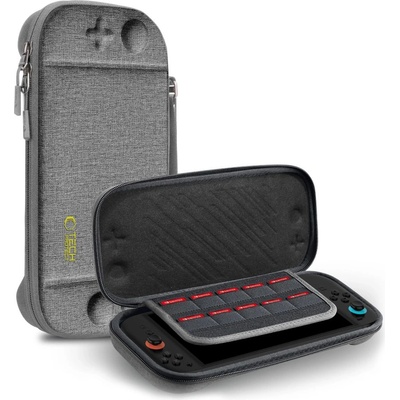 Tech-Protect slim pouch nintendo switch 2 dark grey (5906302318995)