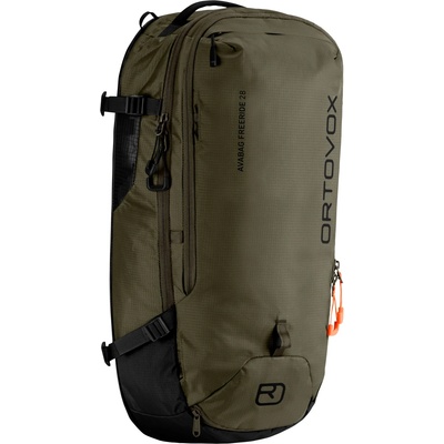 ORTOVOX Лавинна раница с въздушна възглавница Ortovox Avabag Litric Freeride 28 Zip Zip-On backpack - Dark Wild Herbs - размер One Size (502-6793-0511)