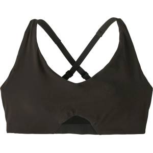 Patagonia Дамски спортен сутиен Patagonia Women's Maipo Low Impact Adjustable Bra Sports bra - Black (114-3073-0114)