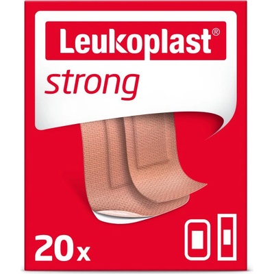 Leukoplast Strong 2 veľkosti 20 ks