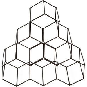 Compactor Черна стойка за вино RackMAT - Compactor (RAN8663)