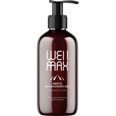 WellMax Men sprchový gél 3v1 250 ml