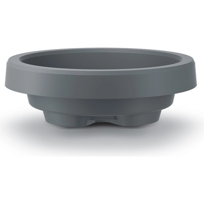 Prosperplast Květináč 19,2 x 59,5 x 19,2 cm plast stříbrný