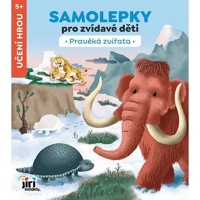 Jiri Models samolepky pre zvedavé deti praveké zvieratá