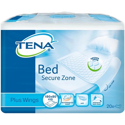 Tena Bed Plus Wings se záložkami 180 x 80 20 ks