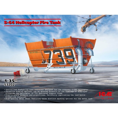 ICM S-64 Helicopter Fire Tank 1:35