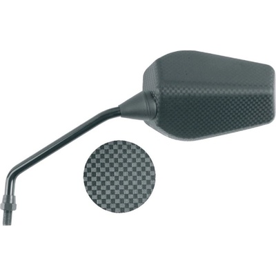 VICMA levé zrcátko, průměr závitu 10mm, pravá strana, barva carbon DERBI GP1 50/250 2005-2007 (E295I)