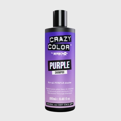 Crazy Color Purple Shampoo šampon pro fialové vlasy 250 ml