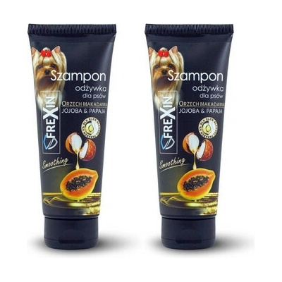 Frexin Šampón s kondicionérom 2v1 pre psov Jojoba & Mango 2x220 g