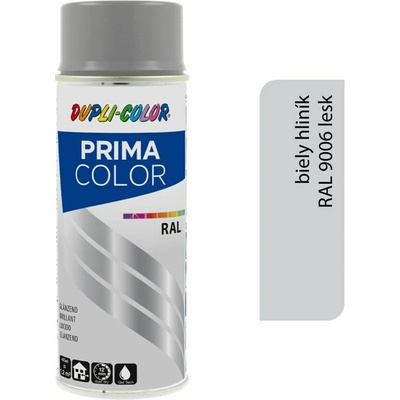 Dupli Color DC PRIMA Color 500 ml RAL 9006 biely hliník lesk