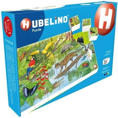 Hubelino Пъзел-Животни в джунглата