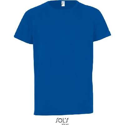 Sol´s športy detské raglánové športové tričko royal blue