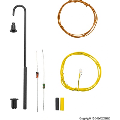 Viessmann TT Oblouková lampa, stavebnice, 63 mm 6924