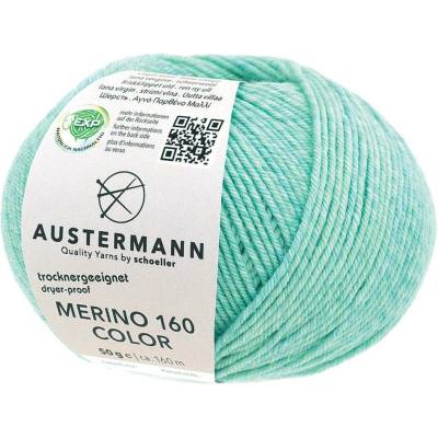 Austermann MERINO 160 EXP COLOR - 100% merino vlna - Ručně pletací příze Barva: 1215 SEE