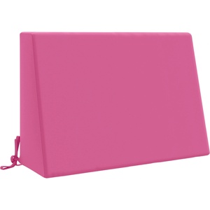 vidaXL Възглавница за гръб SOEST 100% полиестер Розово 60 x 20 x 40 cm (946784)