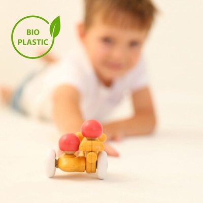 Tolo Toys Tolo Toys: Мотоциклет с кошница от биоразградима пластмаса (TL-76018)