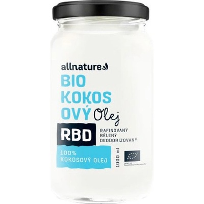 Allnature RBD Kokosový olej 1 l