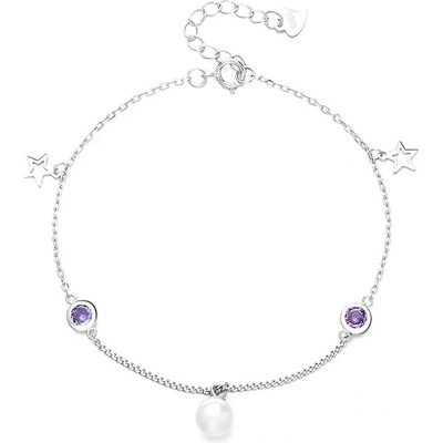 Majya stříbrný náramek NAILA 10094