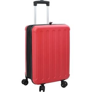 vidaXL Куфар с заключване Червено 43 x 27 x 66 см ABS пластмаса (42006247)