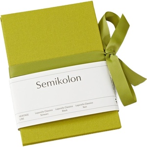 Semikolon Uni Leporello албум за снимки, вертикален, матча зелен (370019)