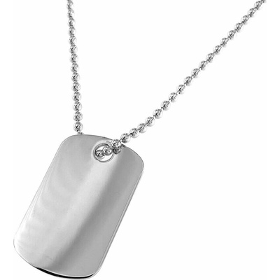 InfinitySilver Stříbrný řetízek identifikační destička N8011267160
