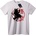 NOONEBRAND Тениска Гоку силует аниме - 7XL, White