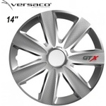 Versaco Тасове за джанти 14'' Versaco Carbon GTX - Silver