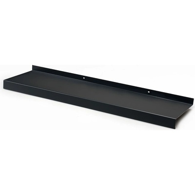 Parapet venkovní r.š.400mm - pozink Lakovaný RAL 9005 černá s folií dl.2m