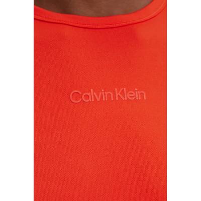 Calvin Klein Performance Тениска за трениране Calvin Klein Performance в червено с изчистен дизайн LVGMS5K159 (LVGMS5K159)