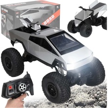 KIK RC Kybernetický Pickup 2,4GHz 4WD Off-Road Diaľkovo ovládané 45° LED, 14cm kolesá 1:8