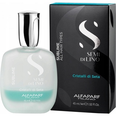 Alfaparf Milano Semi di Lino Sublime Cristalli sérum na lesk a hebkosť vlasov 45 ml