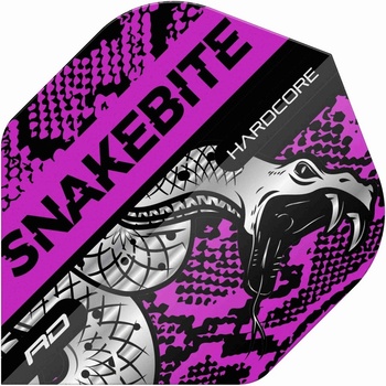 Red Dragon Peter Wright Snakebite Hardcore - Coiled Purple RF6566