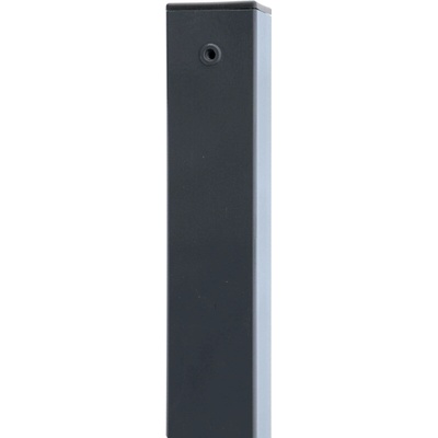 Sloupek 60x60 mm antracit, výška 260 cm, Zn+PVC, s maticemi