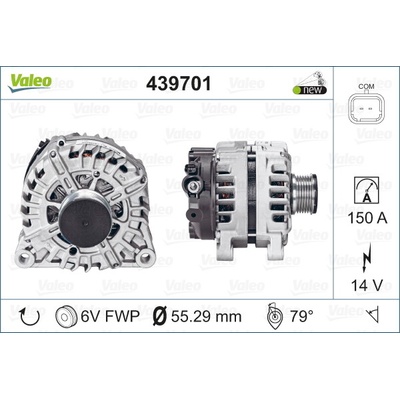 VALEO Alternátor 439701