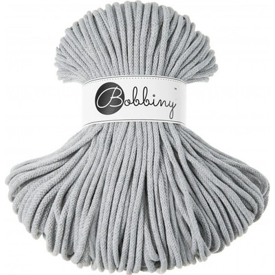 Bobbiny bavlněná šňůra PREMIUM 5mm light grey