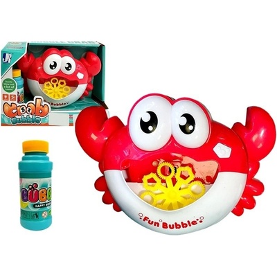 Lean Toys Bublifuk v tvare červeného kraba