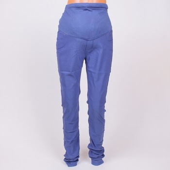 Макси панталон за бременни в синьо