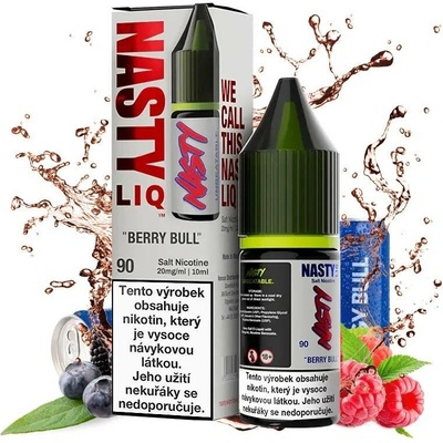 Nasty Liq Blueberry Raspberry Blackcurrant 10 ml 20 mg