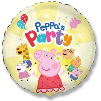 Flexmetal Фолиев Балон Peppa's Party (401626)