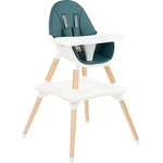 KikkaBoo Столче за хранене 3 в 1 KikkaBoo - Multi, Petrol Green (31004010098)