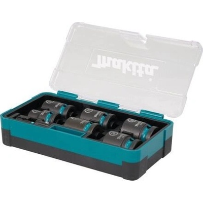 MAKITA E-16592 súprava nástrčných hlavíc 1/2", Impact BLACK, 13-24mm, priemyslové, kufrík