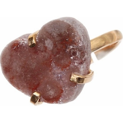 Nefertitis Be Beautiful Ametyst růžový Srdce prsten NF54670