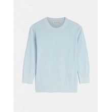 Trussardi sveter sweater roundneck melange viscose blend