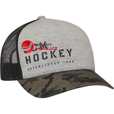 CCM Camo Meshback Trucker 22 šedá