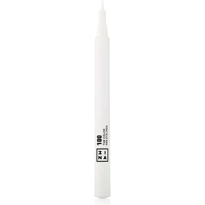 3INA The Color Pen Eyeliner очна линия в писалка цвят 100 - White 1ml
