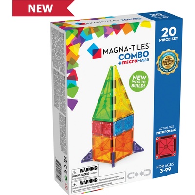 Magna-Tiles Magnetická stavebnica Combo 20 ks