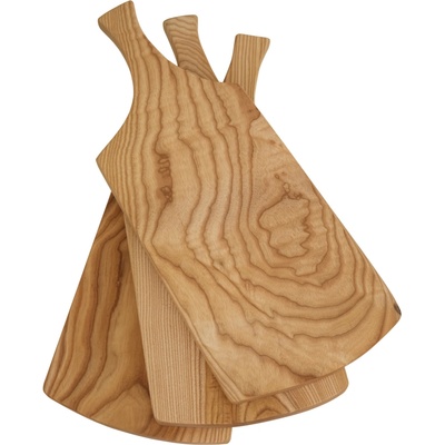 jasanové kuchyňské prkénko 50 × 20 × 3 cm | vykrojené | ruční výroba | FajnýObchůdekCZ – Zbozi.Blesk.cz