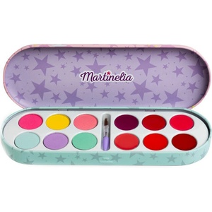 Aquarius Cosmetic Детски комплект сенки за очи Martinelia My Best Friends - В метална кутия