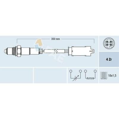 Lambda sonda FAE 77368